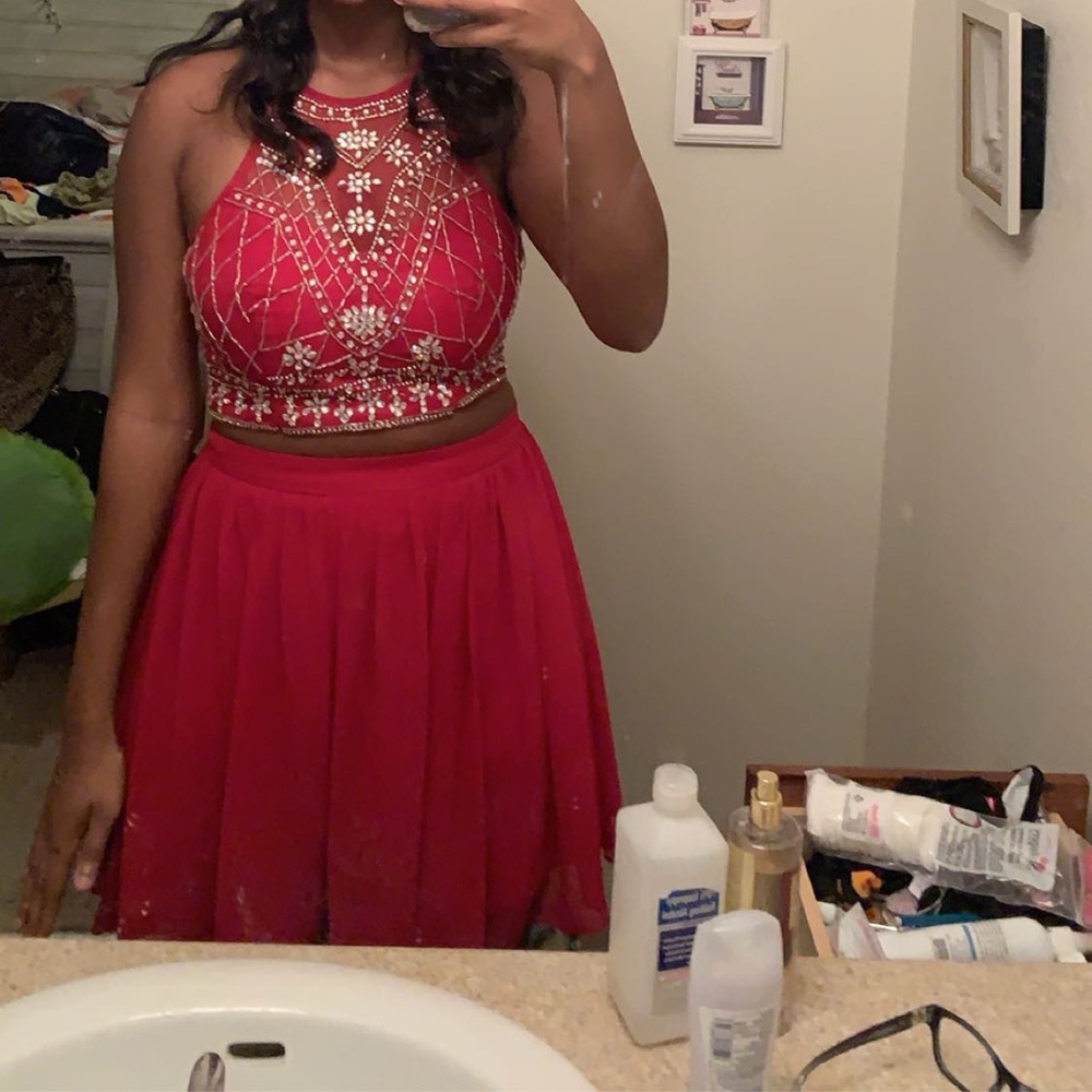 Used homecoming dress.
